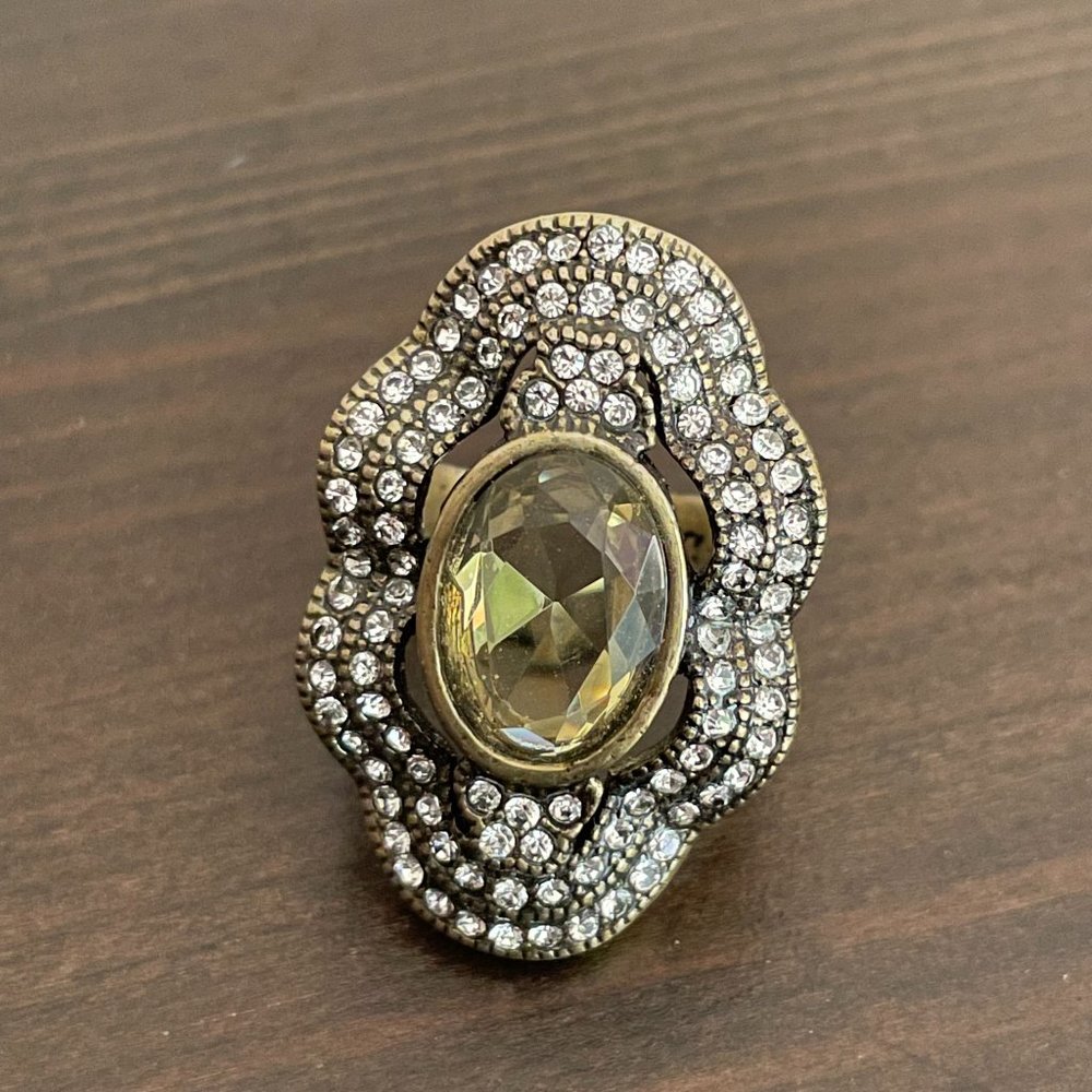 Vintage Chloe and Isabel Pavé North South Ring